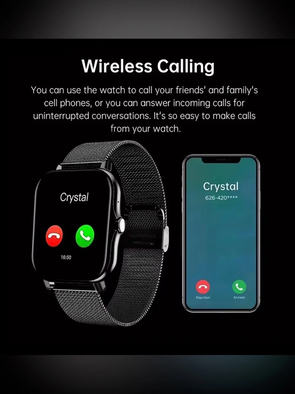 Smart Watch - Fashion Fitness Tracker